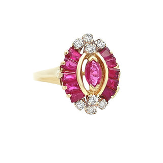 Vintage ruby ring