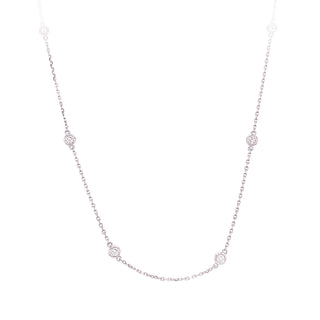 3/4CT DIAM-BY-THE-YARD NECKLACE