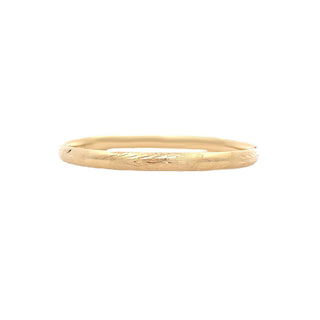 Vintage child's gold bangle