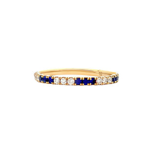 Narrow sapphire band