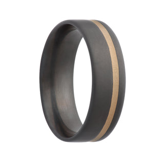 ZIRCONIUM/14KY WEDDING BAND