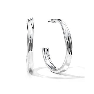 Ippolita 1.5" silver hoops