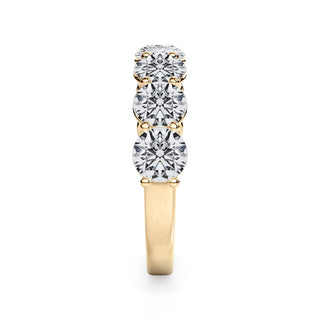 Round Brilliant Cut 7 Stone Ring