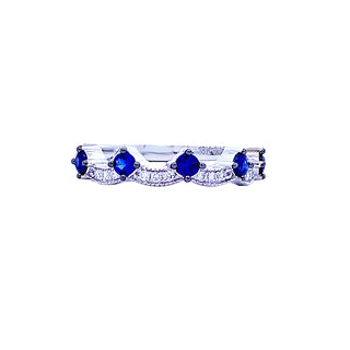 Sapphire "Tiara" band