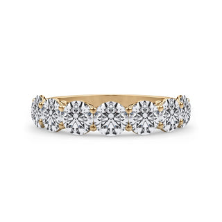 Round Brilliant Cut 7 Stone Ring