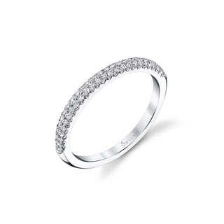 14KW 1/4CT NARROW PAVE BAND