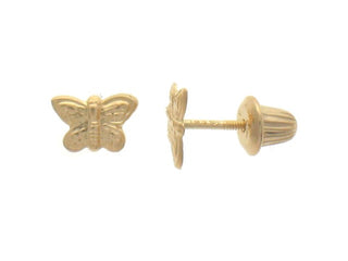14KY GOLD EARRINGS CHILD BUTTE