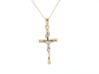 14KY&W GOLD 15" SMALL CRUCIFIX